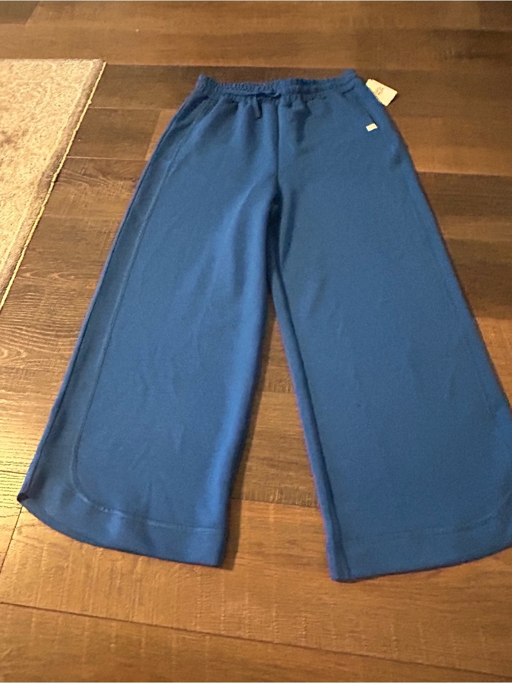 Simply Southern Wide-Leg Pull-On Pants in Royal Blue